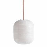 Paper shade oblong ⌀42 | classic white / amber yellow