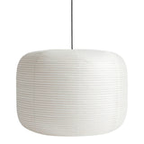 Paper shade oblong ⌀42 | classic white / amber yellow