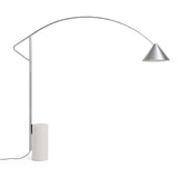 Compass floor lamp | brushed aluminium