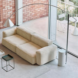 Compass floor lamp | brushed aluminium