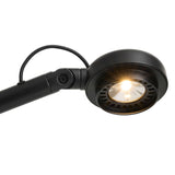 Fifty-Fifty floor lamp | ash grey