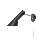 AJ wall lamp | black and brass