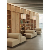 Bella SC115 chandelier | bronzed & soft canvas