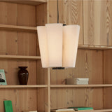 Bella SC115 chandelier | bronzed & soft canvas