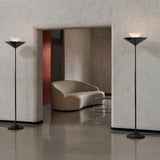 Gio LN28 floor | Emperador Marble and Dark Chrome