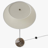 Gio LN28 floor | Emperador Marble and Dark Chrome