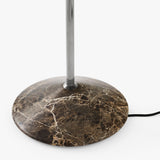 Gio LN28 floor | Emperador Marble and Dark Chrome