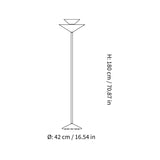 Gio LN28 floor | Emperador Marble and Dark Chrome