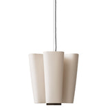 Bella SC115 chandelier | bronzed & soft canvas