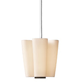 Bella SC115 chandelier | bronzed & soft canvas