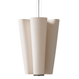Bella SC115 chandelier | bronzed & soft canvas
