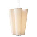Bella SC115 chandelier | bronzed & soft canvas