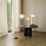 PH 80 portable | opal white/high lustre chrome plated