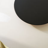 PH 80 portable | opal white/high lustre chrome plated