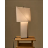 Aplat table lamp 440 | white silk paper