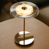 Asteria glass move portable | polished brass