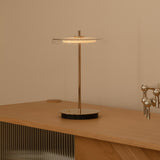 Asteria glass move portable | polished brass