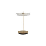 Asteria glass move portable | polished brass