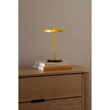 Asteria move monochrome portable | polished brass