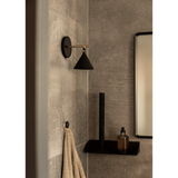 Cast Sconce Wall Lamp IP44 | black