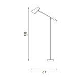 Birdy floor lamp | black