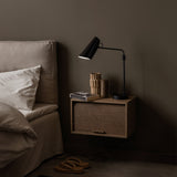 Birdy swing table lamp | black / brass