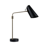 Birdy swing table lamp | black / brass