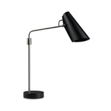 Birdy swing table lamp | black / brass
