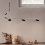 Blush rail 3 pendant lamp | warm beige