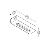 Kura X10 recessed IP65 | white
