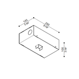 Kura X1 recessed IP65 | white
