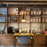 PH 2/1 table | brass metallised