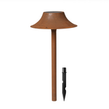 Cortivo outdoor solar light | iron corten