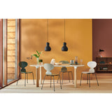 KAISER idell™ 6631-T Luxus Table Lamp | white and chrome