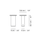Solae Portable Lamp | warm grey