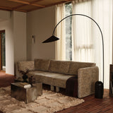 Arum arched floor | black