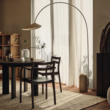 Arum arched floor | black