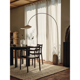 Arum arched floor | black