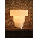 Ripple table lamp | white