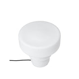 Ripple table lamp | white