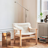 Fifty-Fifty floor lamp | ash grey