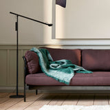 Fifty-Fifty floor lamp | ash grey