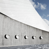 Flindt wall outdoor lamp ø20-30-40 | black