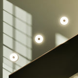 Glint wall lamp glass | brushed brass