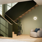 Glint wall lamp glass | brushed brass