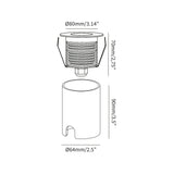 Grund 92 outdoor IP67 | satin stainless