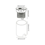 Grund 80 wallwasher IP67 | brushed stainless steel
