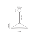 Hill 85 pendant | white tyvek