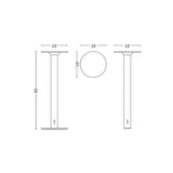 Host portable lamp 220 | cream white