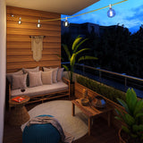 Lunet string light IP44 | pastel